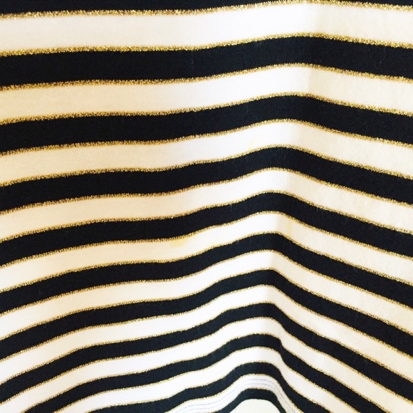 CHARTER CLUB Petite Stripe Top/Tee With Long Sleeves Black Size Small - Picture 11 of 12